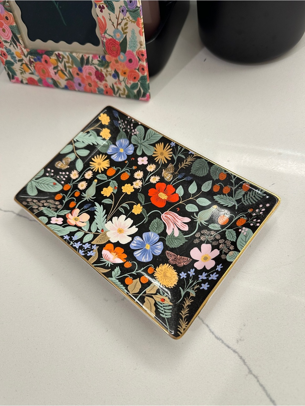 Rifle Paper Co. Strawberry Fields Trinket Dish